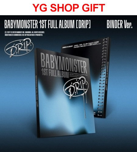 [YG Shop Gift] BABYMONSTER 1st Album - DRIP (BINDER Ver.) CD_165333.jpg