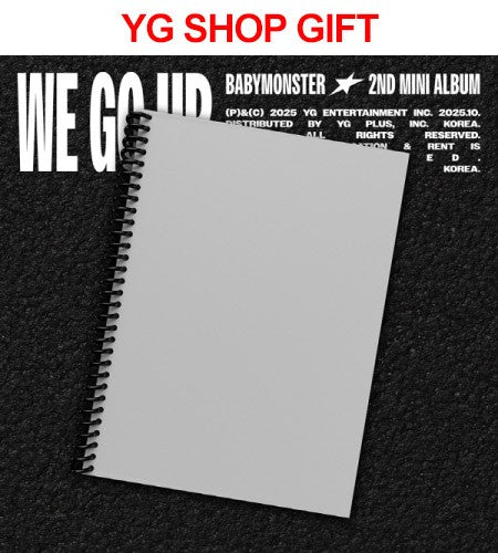 [YG Shop Gift] BABYMONSTER 2nd Mini Album - WE GO UP (GO Ver.) CD_179606.jpg
