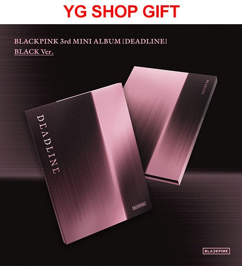 [YG Shop Gift] BLACKPINK 3rd Mini Album - DEADLINE (BLACK Ver.) CD_185194.jpg