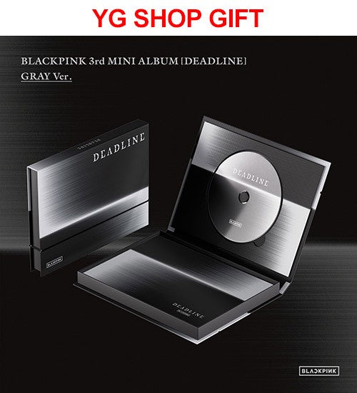 [YG Shop Gift] BLACKPINK 3rd Mini Album - DEADLINE (GRAY Ver.) CD_185193.jpg