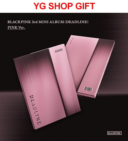 [YG Shop Gift] BLACKPINK 3rd Mini Album - DEADLINE (PINK Ver.) CD_185195.jpg