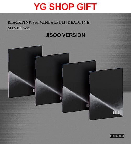 [YG Shop Gift][SILVER] BLACKPINK 3rd Mini Album - DEADLINE (JISOO Ver.) CD_185188.jpg