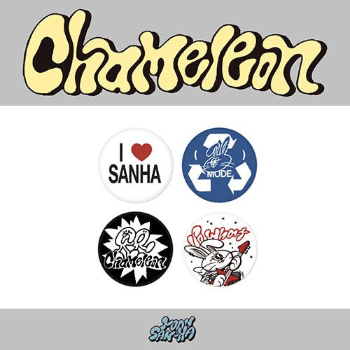 YOON SANHA CHAMELEON Goods - PIN BUTTON SET_177312.jpg