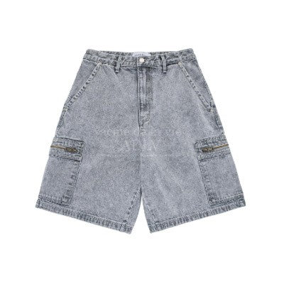 acme de la vie with JEONGHAN - DOUBLE POCKET DENIM SHORT PANTS GREY_155358.jpg