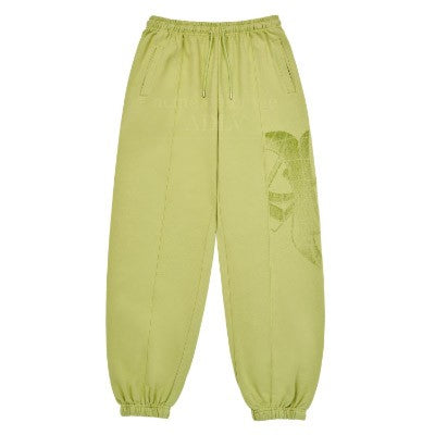 acme de la vie with JEONGHAN - HALFTONE SYMBOL PRINTING PANTS LIME_155327.jpg