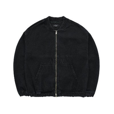 acme de la vie with JEONGHAN - MA-1 BLOUSON DENIM JACKET BLACK_155355.jpg