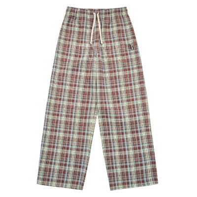 acme de la vie with JEONGHAN - TARTAN CHECK WIDE LONG PANTS MINT_155316.jpg