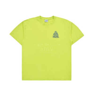 acme de la vie with JEONGHAN - WE WERE OVERLAP ARTWORK SHORT SLEEVE T-SHIRT LIME_155335.jpg