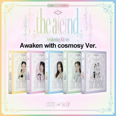 cosmosy 1st EP Album - the a(e)nd (Awaken with cosmosy Ver.) CD_179533.jpg