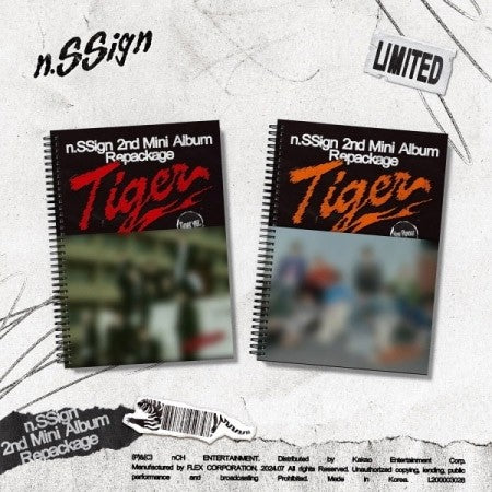 n.SSign 2nd Mini repackage Album - Tiger (Random Ver.) CD_160596.jpg