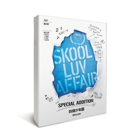 [Re-release] BTS SKOOL LUV AFFAIR SPECIAL ADDITION CD + 2DVD - kpoptown.ca