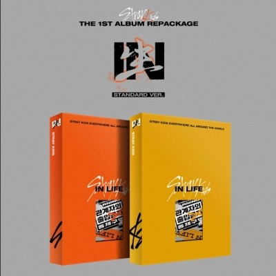 Stray Kids 1st Album Repackage - IN生 (Standard Ver / Random Cover) CD + Poster - kpoptown.ca