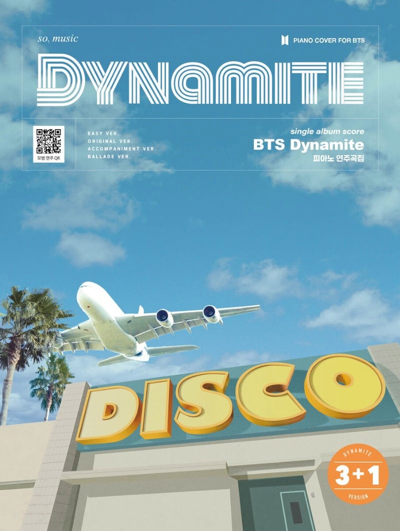 BTS Dynamite The Piano Score - kpoptown.ca