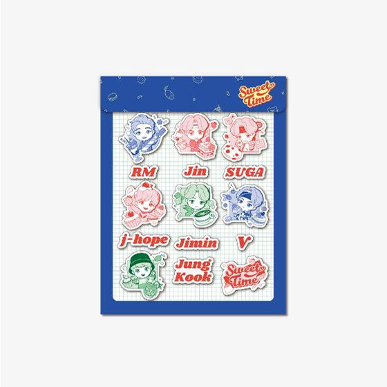 BTS x TinyTAN Goods - Removable Sticker Sweet Time - kpoptown.ca