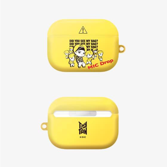 BTS x TinyTAN Goods - Mic Drop Yellow Airpods Pro Case - kpoptown.ca