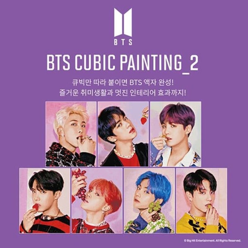 BTS CUBIC PAINTING_2 - kpoptown.ca