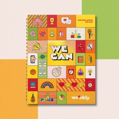 Weeekly 2nd Mini Album - We can (Orb ver.) CD + Poster - kpoptown.ca