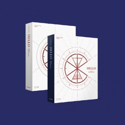 CIX 3rd Mini Album - 'HELLO’ Chapter 3 Hello, Strange Time (Strange Time ver.) CD + Poster - kpoptown.ca