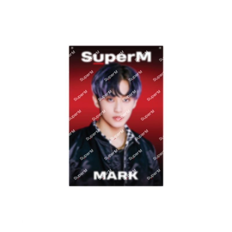 SuperM SuperOne Goods - AR Fabric Poster - kpoptown.ca