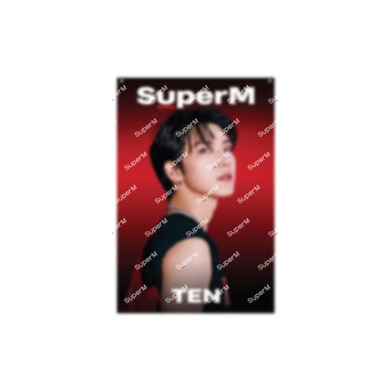 SuperM SuperOne Goods - AR Fabric Poster - kpoptown.ca