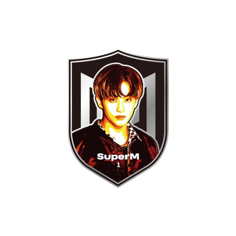 SuperM SuperOne Goods - Cartoon Badge - kpoptown.ca