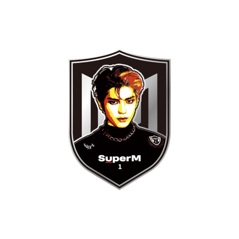 SuperM SuperOne Goods - Cartoon Badge - kpoptown.ca