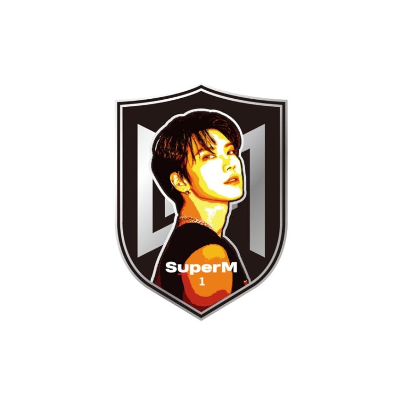 SuperM SuperOne Goods - Cartoon Badge - kpoptown.ca