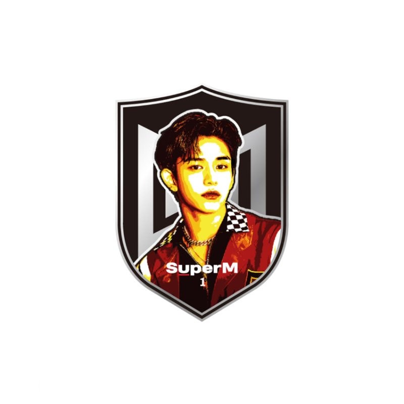 SuperM SuperOne Goods - Cartoon Badge - kpoptown.ca