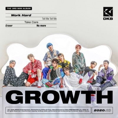 DKB 3rd Mini Album - GROWTH CD - kpoptown.ca