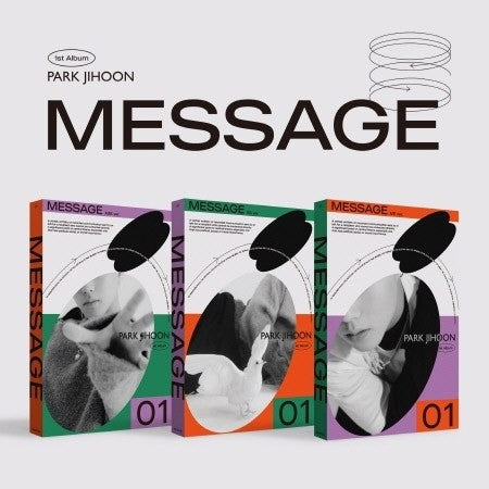 [SET] PARK JIHOON 1st Album - MESSAGE (SET Ver.) 3CD - kpoptown.ca