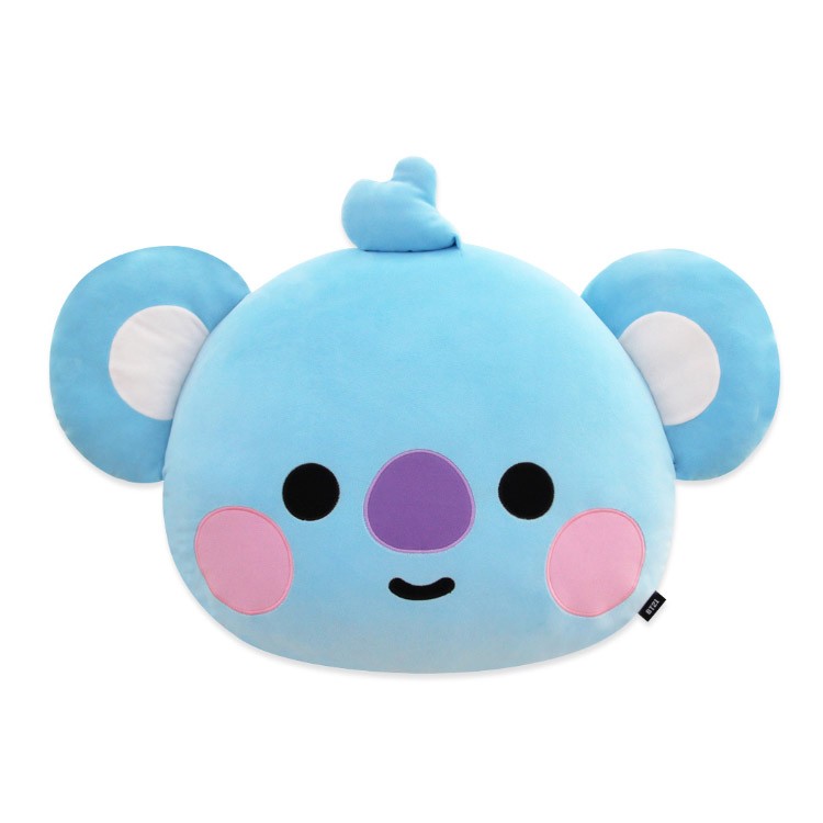 [BT21] BTS Nara Home Deco Collaboration - Baby Big Face Cushion - kpoptown.ca