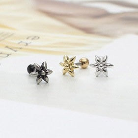 [BE79] BEAST B2ST Junhyung Leejoon Style Wild Flower Piercing & Earrings - kpoptown.ca