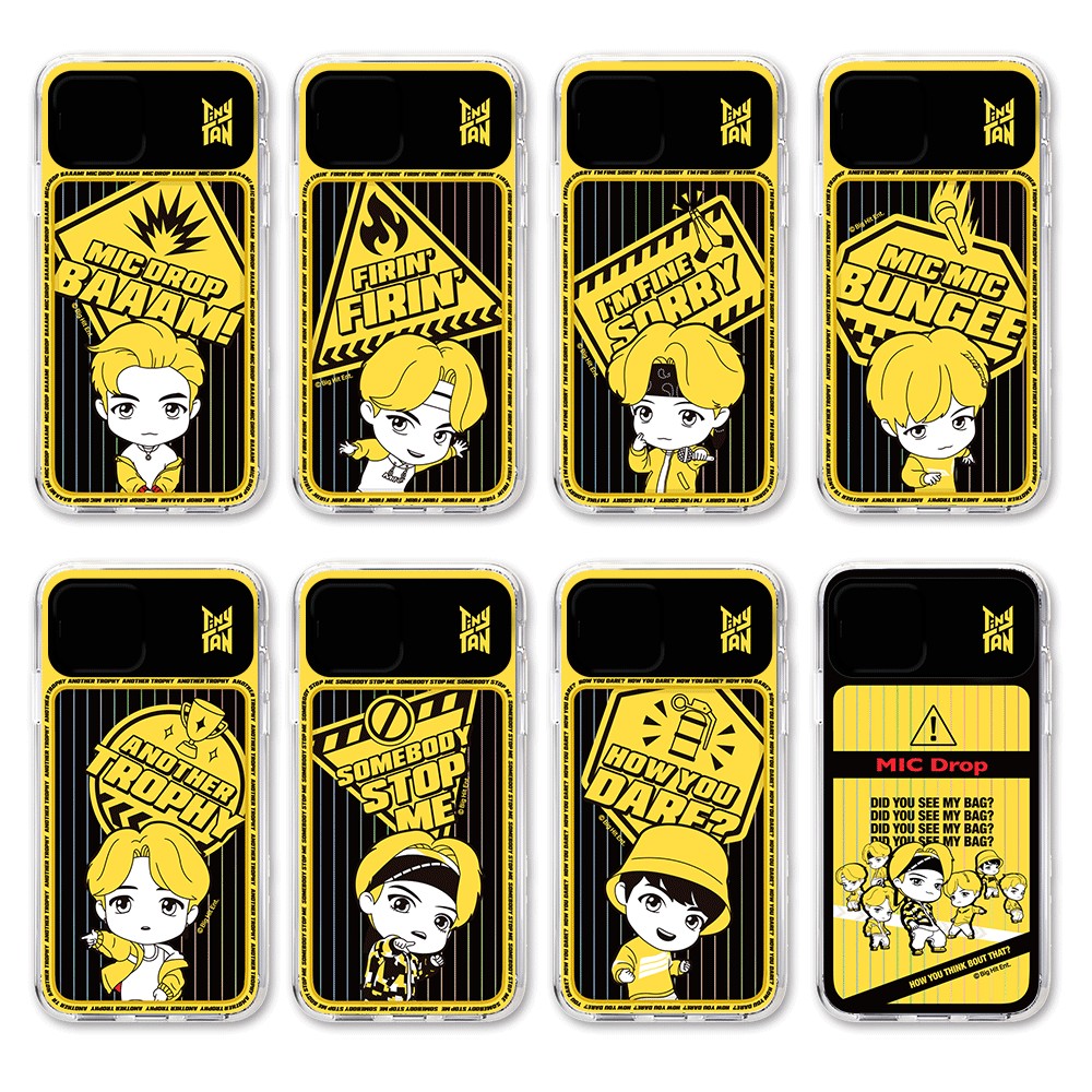 BTS x TinyTAN Goods - Mic Drop Light Up Case - kpoptown.ca