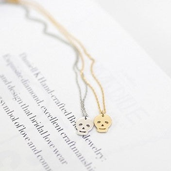 [FT06] FTISLAND Mini Skull Necklace - kpoptown.ca