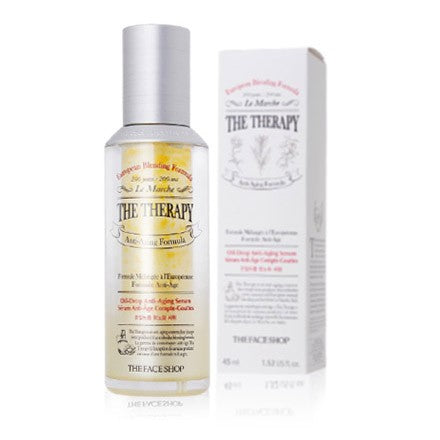 [Thefaceshop] The Therapy Oil-Drop Anti-Aging Moisturizing Serum 45ml - kpoptown.ca