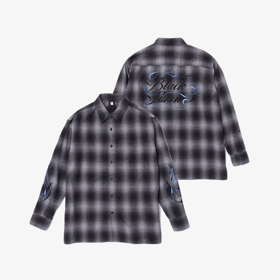 BTS Black Swan Goods - Flannel Shirt - kpoptown.ca