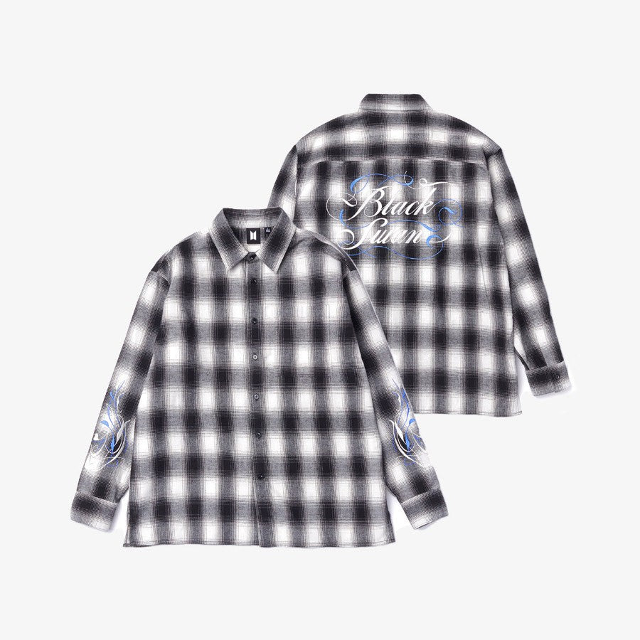 BTS Black Swan Goods - Flannel Shirt - kpoptown.ca