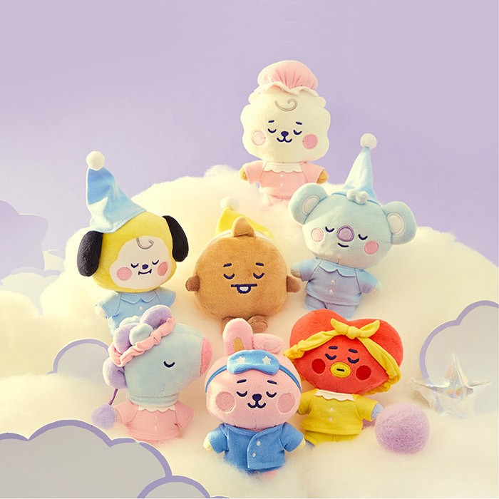 [BT21] BTS Line Friends Collaboration - A Dream Of Baby Pajama Doll Set - kpoptown.ca