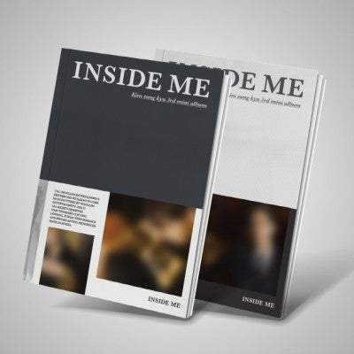 [SET] Kim Sung Kyu 3rd Mini Album - INSIDE ME (SET Ver.) 2CD - kpoptown.ca
