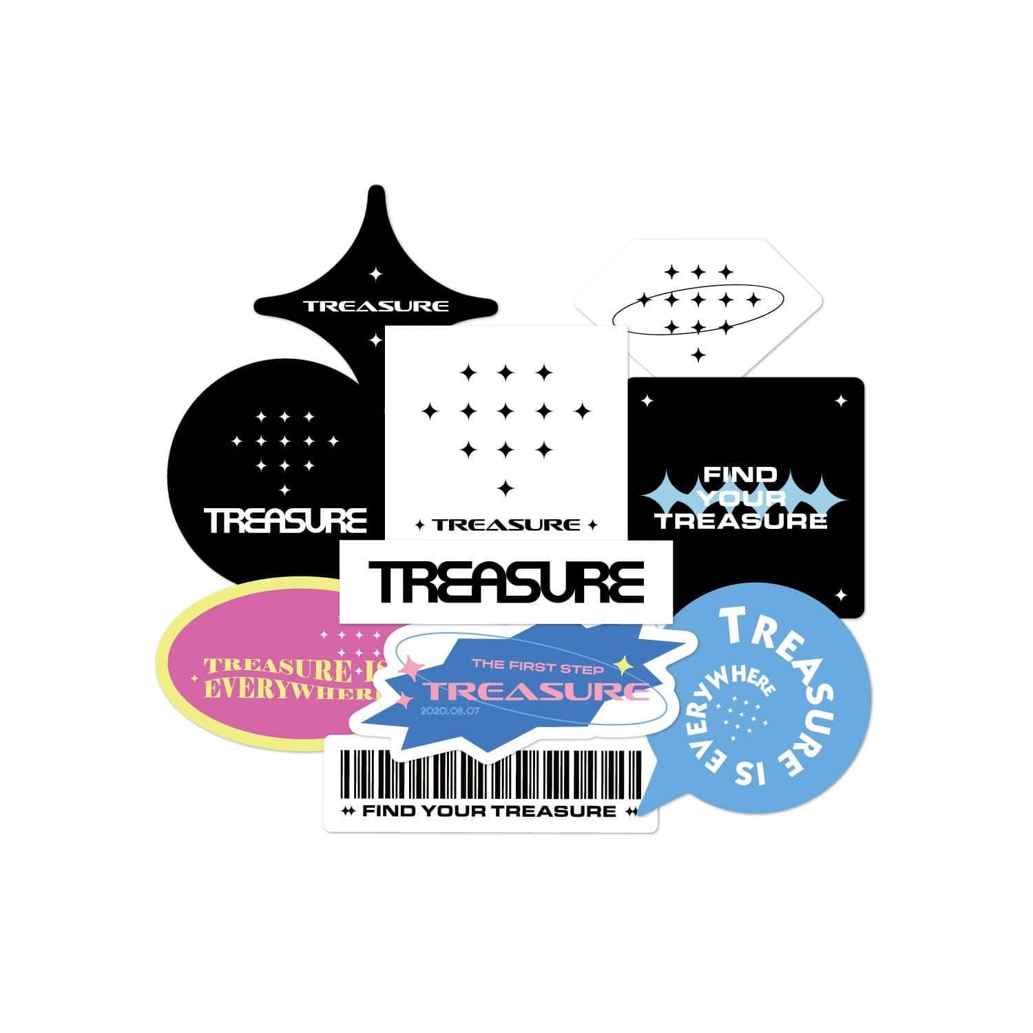 TREASURE TREASUREMAP Goods - STICKER - kpoptown.ca