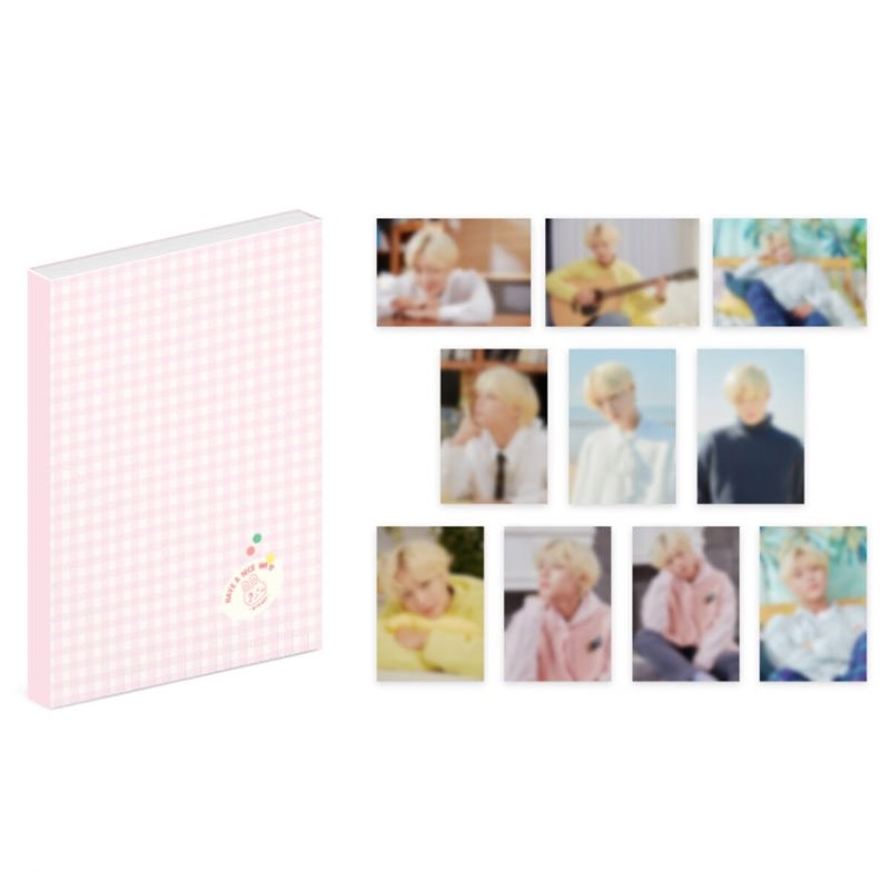 PARK JI HOON MESSAGE Goods - SPECIAL POSTCARD BOOK - kpoptown.ca