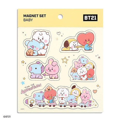 [BT21] BT21 X Monopoly Collaboration - Magnet Set - kpoptown.ca