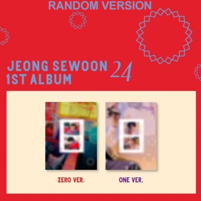 JEONG SEWOON 1st Album - 24 Part 2 (Random Ver.) CD - kpoptown.ca