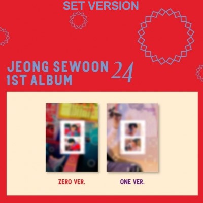 [SET] JEONG SEWOON 1st Album - 24 Part 2 (Set Ver.) 2CD - kpoptown.ca