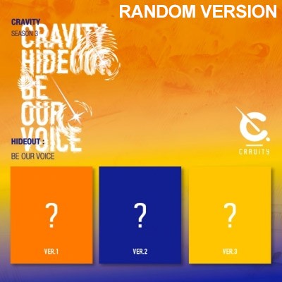 CRAVITY SEASON3 - HIDEOUT: BE OUR VOICE (Random ver.) CD + Poster - kpoptown.ca