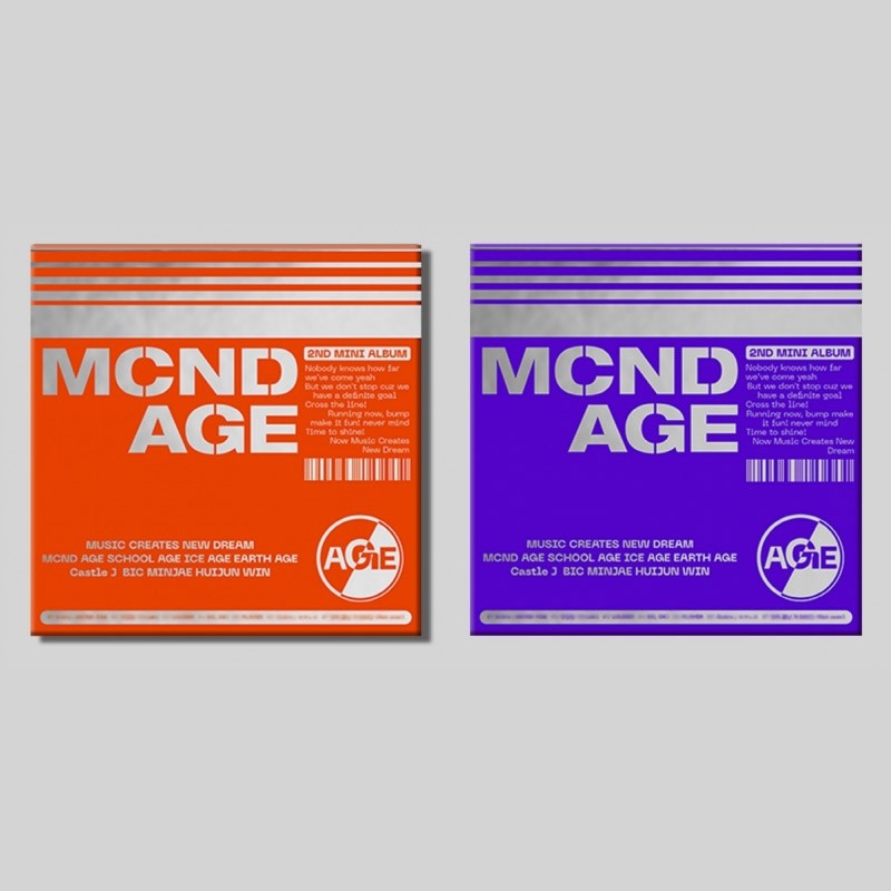 [SET] MCND 2nd Mini Album - MCND AGE (SET Ver.) 2CD - kpoptown.ca