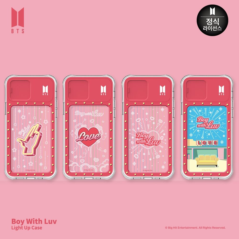 BTS Boy With Luv Goods - Light Up Case - kpoptown.ca