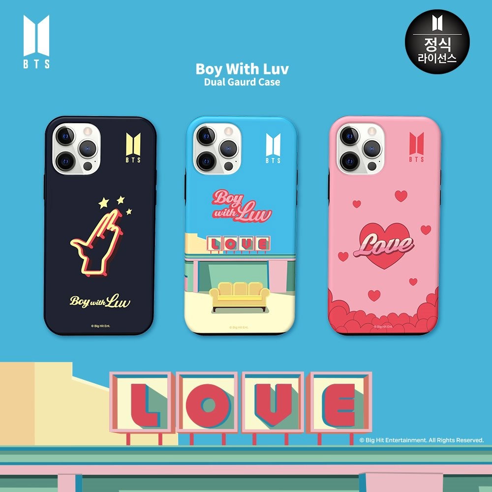 BTS Boy With Luv Goods - Dual Guard Case for iPhone - kpoptown.ca