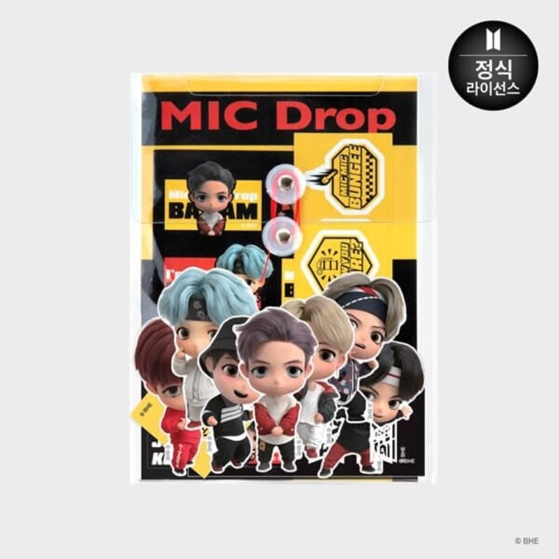 BTS x TinyTAN Goods - MIC Drop Sticker Pack - kpoptown.ca