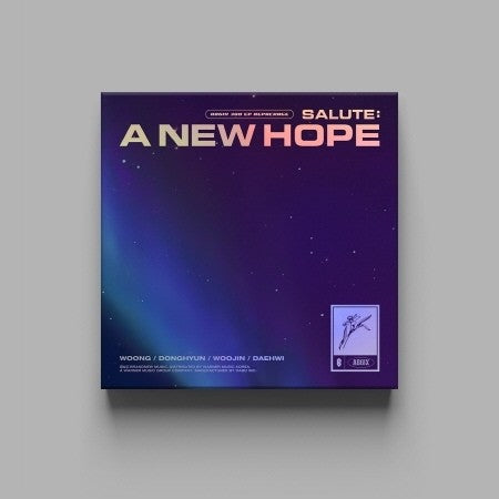 AB6IX 3rd EP Repackage Album - SALUTE : A NEW HOPE (Hope Ver.) CD + Poster - kpoptown.ca